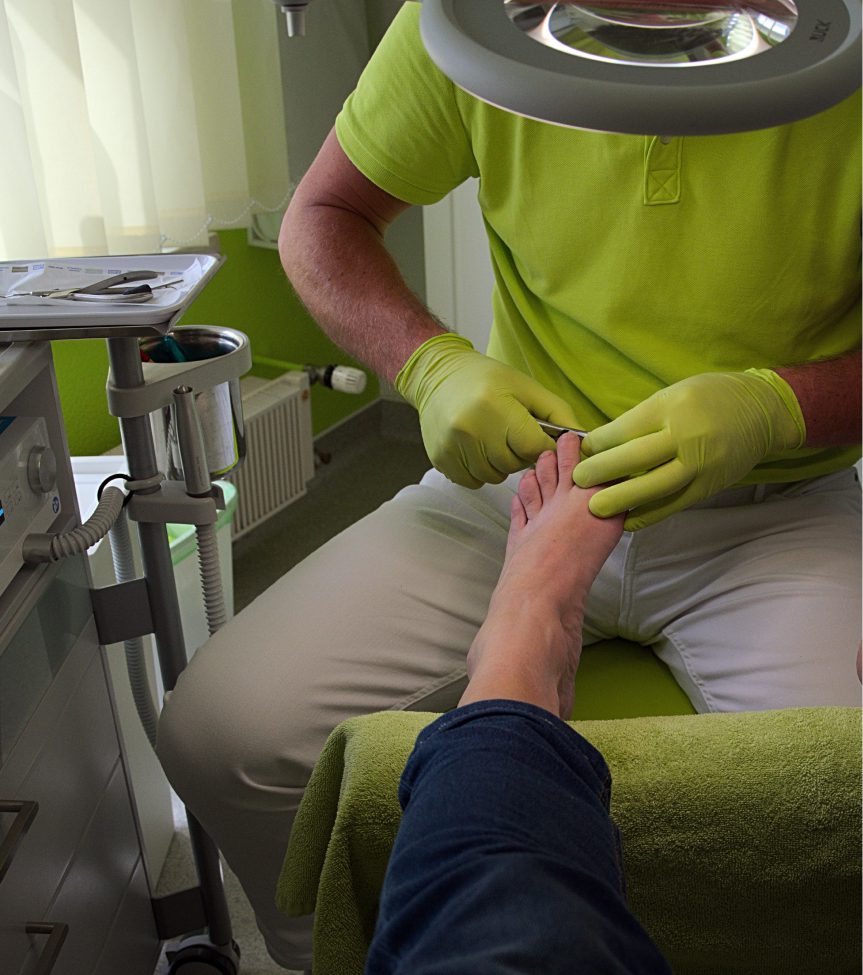 podiatry treatment process
